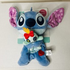 Disney Stitch Love Buddy 9" Plush Crinkle Sound Baby Toy Gift Kids NWT 2025