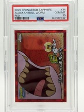 2025 Topps Chrome SpongeBob Sapphire 