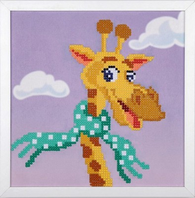 Vervaco Diamond Painting Set mit Rahmen Giraffe