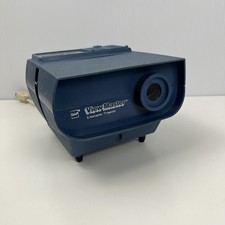 Vintage GAF View Master Model LV-1 Entertainer Projector Blue Classic Toy Tested