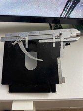 LEITZ GERMANY MICROSCOPE PART SPECIMEN STAGE TABLE MICROMETER 