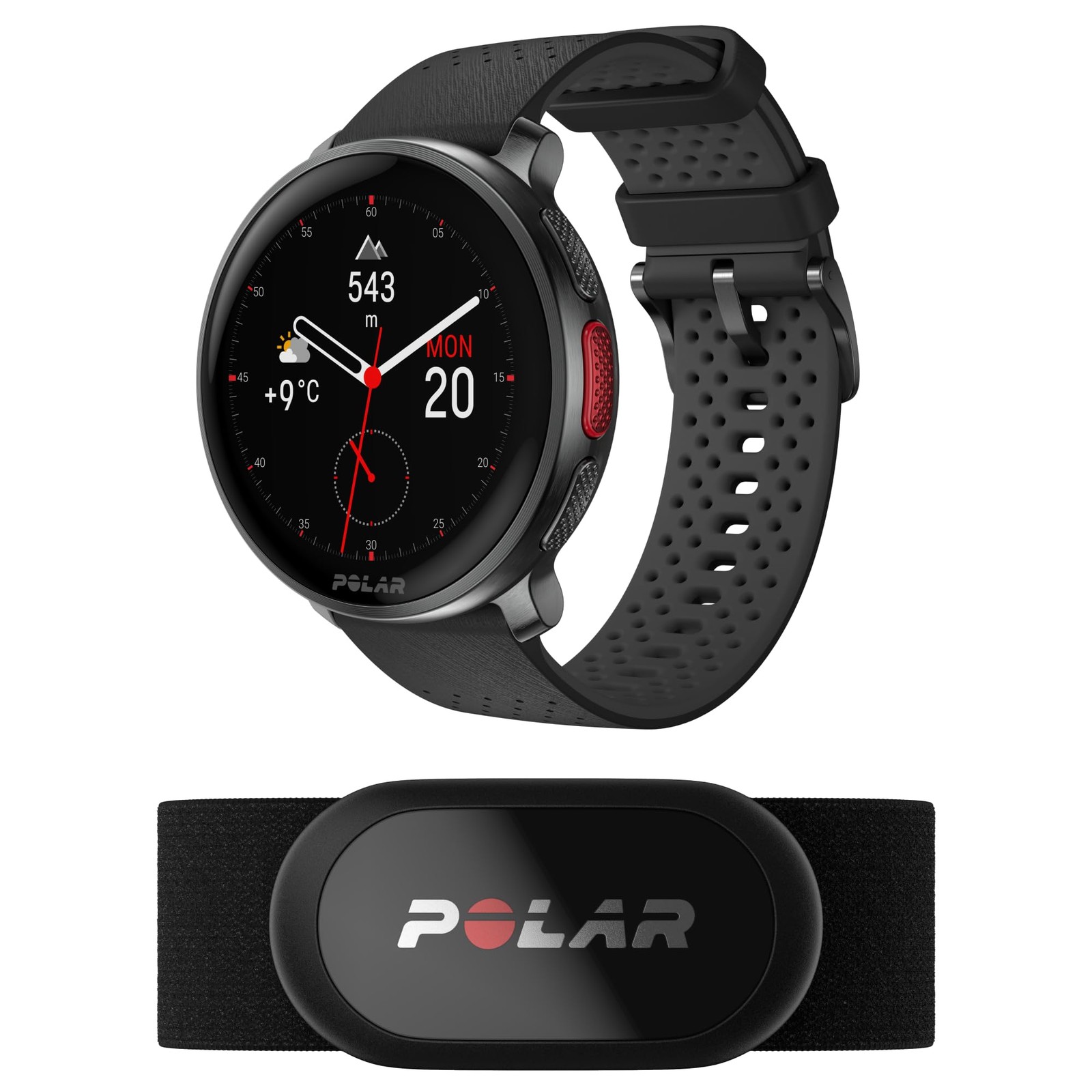 Polar Vantage V3 Sport Watch with GPS Advanced Heart Rate Monitor and Extende 130790₽