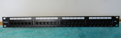 NEW SYSTIMAX 1100 24 MODULAR PATCH PANEL CAT 6  24-PORT CommScope  (( READ AD ))