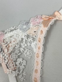 Agent Provocateur Petunia White Thong AP2 Small New