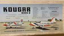 VINTAGE SIG KOUGAR RC MODEL AIRPLANE KIT #1518