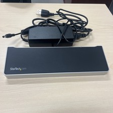 StarTech USB-C Triple 4K Monitor Docking Station DK30CH2DPPD, with Power Supply