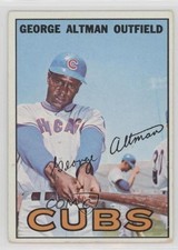1967 Topps George Altman #87 0b3