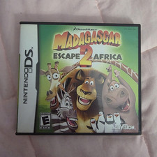Activision Madagascar: Escape 2 Africa Nintendo DS w/ Manual E Rated NTSC