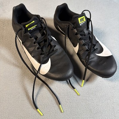 Nike Zoom Rival S Mens 9 Track Spikes Black & White Racing Shoes