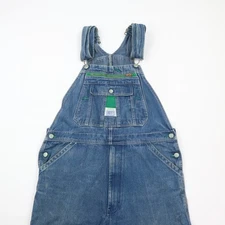 Liberty Bib Overalls Mens 34x28 Blue Denim Workwear Chore Heritage