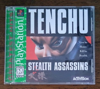 Tenchu Stealth Assassins (PlayStation, 1998) [Greatest Hits] Complete CIB