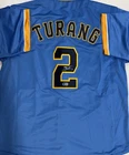 BRICE TURANG Signed Replica Brewers MLB MKE City Connect Jersey AUTO - BAS