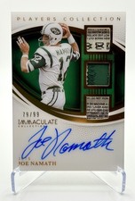 Joe Namath Cards, Rookie Cards and Autographed Memorabilia Guide 6
