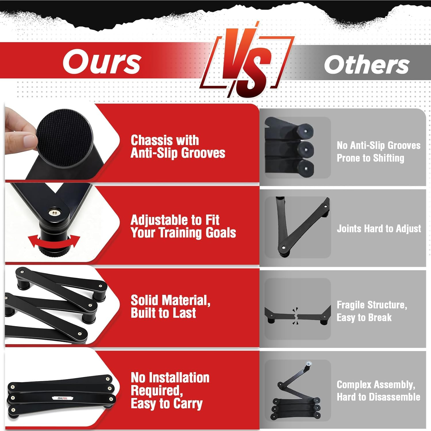Adjustable Stickhandling Trainer for Hockey: Puck Control & Coordination Aid