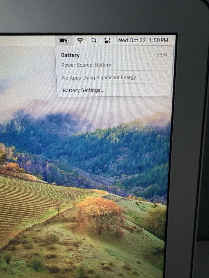 Apple MacBook Air 13 Mid 2013 128GB SSD, I5, 4GB RAM Mac OS Big Sur - Image 3 of 4
