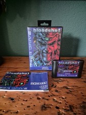 Sega Mega Drive Bloodshot, CIB, OVP, Modul, A...