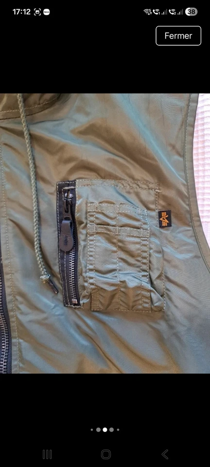 Alpha Industries MA-1, photo 4 sur 5