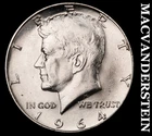 1964 Silver Kennedy Half Dollar - Choice Gem Brilliant Unc  Lustrous  #K3116