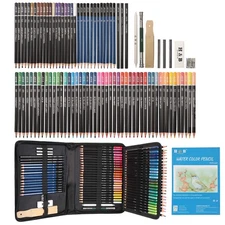 Sketching and Drawing Colored Pencils Set 96-Pieces,Art Supplies Painting Gra...