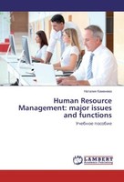 Human Resource Management: Major Issues And Functions Nataliq Kamenewa
