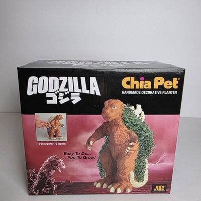 Godzilla Chia Pet Handmade Decorative Planter Joseph Enterprises JEI NEW!