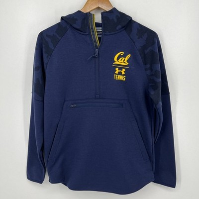 Cal Golden Bears Tennis Hoodie Men's S Blue UC Berkeley Under Armour