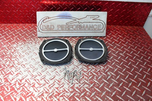 2009 HARLEY ELECTRA GLIDE OEM BATWING BAT WING 5 1/4 SPEAKER COVERS EG138