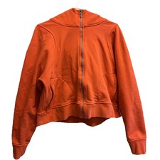 Lululemon Cherry Red Scuba Full Zip Hoodie 12