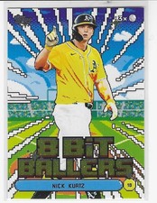 2026 Nick Kurtz Topps Series 1 Celebration 8 Bit Ballers Athletics 8B-6