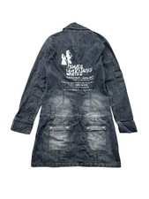 Vintage Denim Dress With Long Sleeve Women's (Size M)