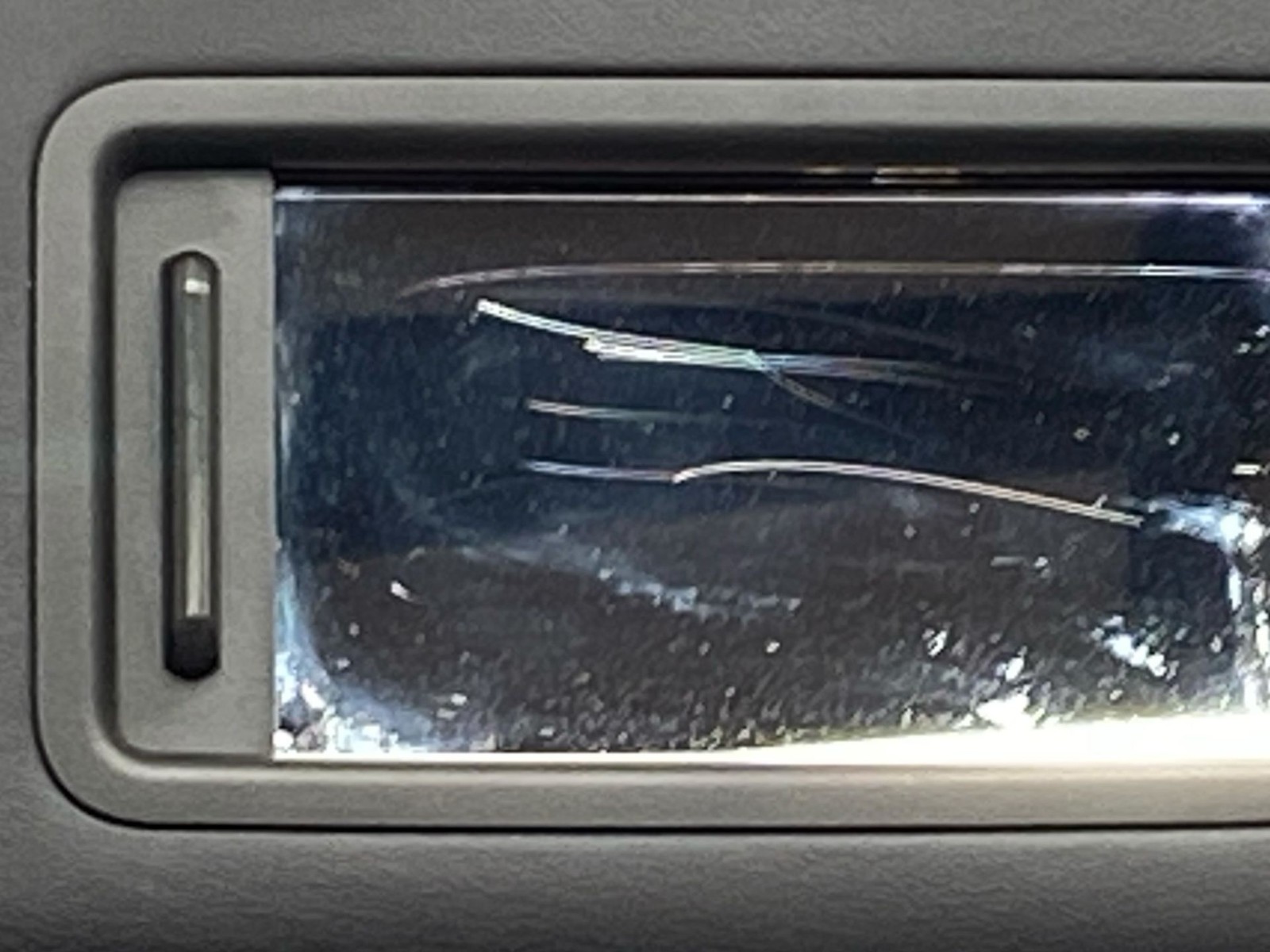 2015-2020 BENTLEY BENTAYGA Front Right Passenger Side Sun Visor |Black *SCRATCH*