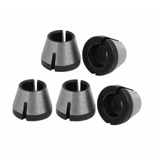 Spannzangenfutter Holzbearbeitung Werkzeug 6mm Schaft Adapter Kohlenstoffstahl