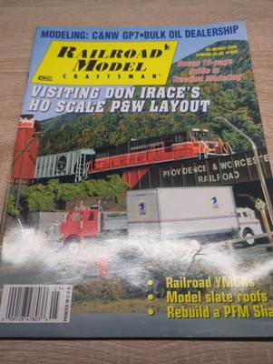 Railroad Model Craftsman Magazine May 2009 P&W Layout