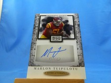 Marlon Tuipulotu Sage Premier Draft 2021 RC Rookie Autograph Auto