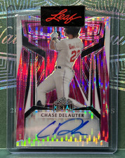 2023 Leaf Metal Chase DeLauter RC Pre-Production Proof Auto 1/1