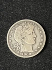 1909 barber half dollar