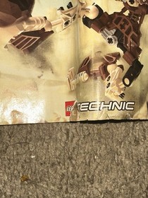 Bionicle Toa Mata Pohatu & Onua Complete Sets w/ Manuals, Canisters #8531, 8532