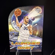 Stephen Curry - 2023-24 Topps Cosmic Chrome - Launched Into Orbit #LIO-19