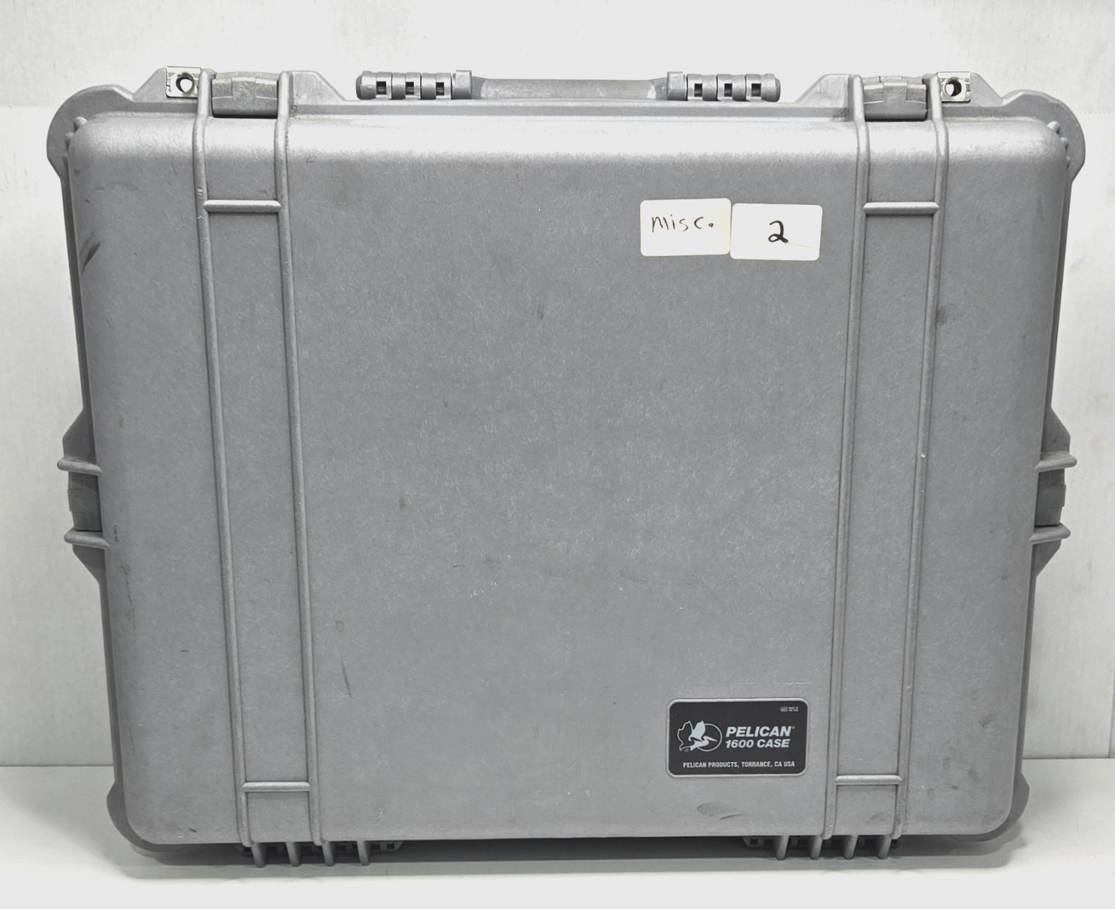 Case With Lockable Latches No Foam Inserts
