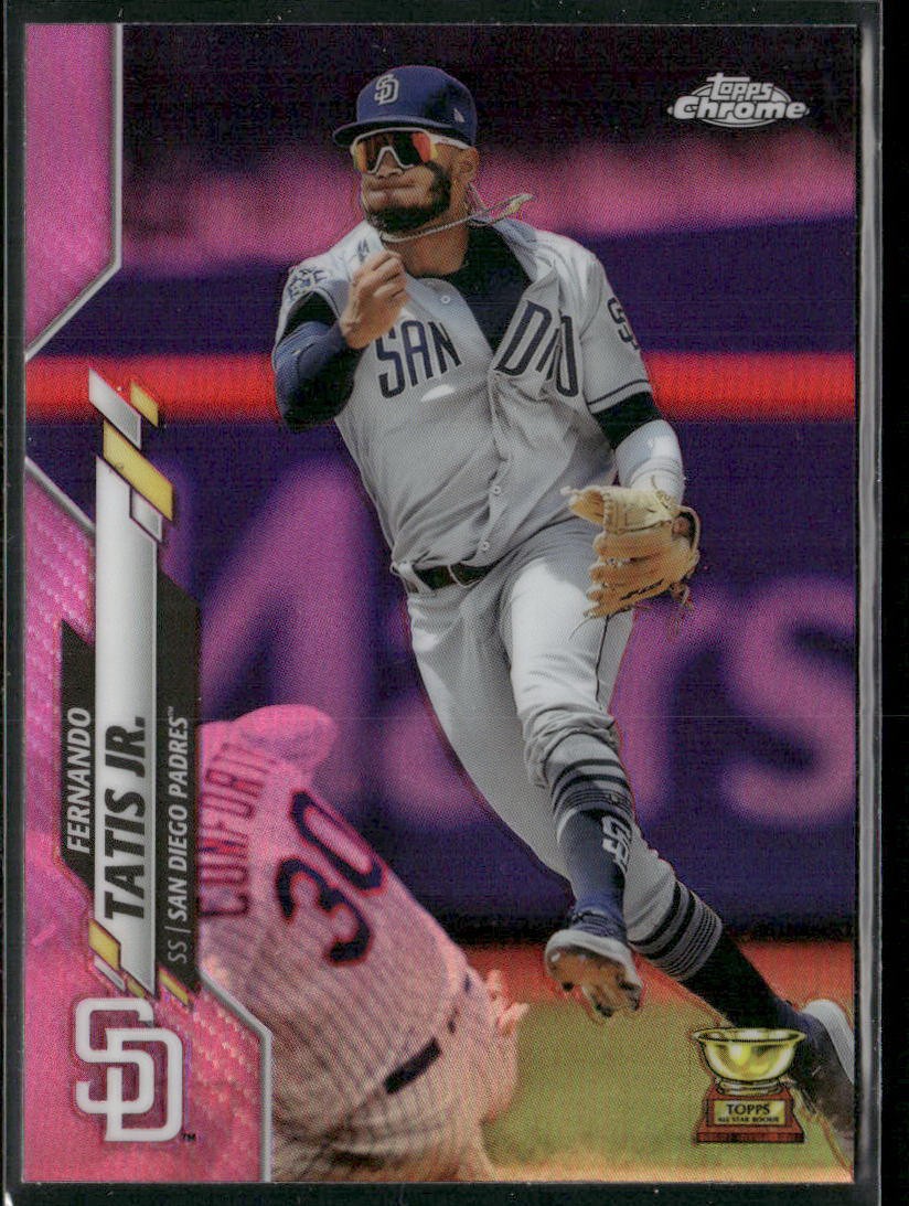 2020 Topps Chrome #84 Fernando Tatis Jr. Pink Refractor