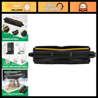 ''Ultra TriCut Main Brush Replacement for Dreame X40/X30/L10s Pro - Anti-Hair Wra