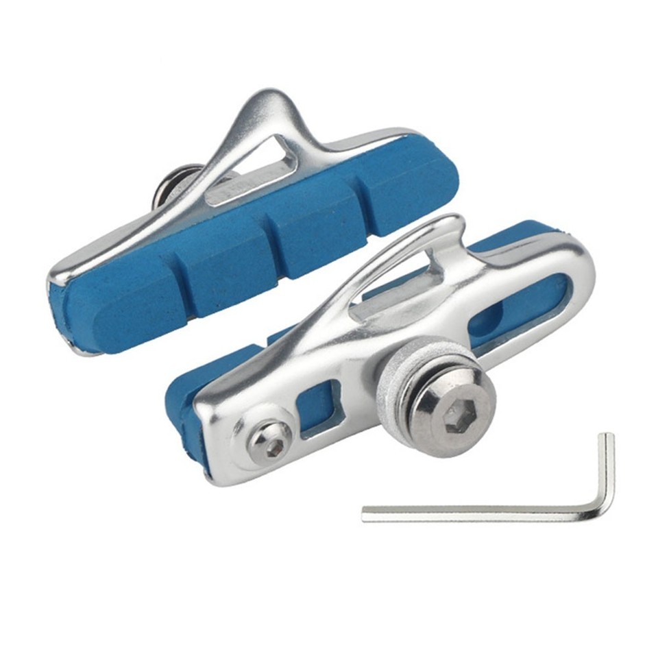 Set of 2 C Brake Pads 55mm for Carbon Fiber Road Bike Rim Compatible ...