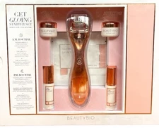 BeautyBio Get Glowing Starter Set, which includes the GloPRO microneedling