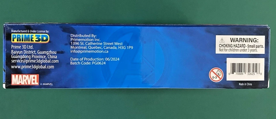 Marvel Avengers Iron Man 3D Lenticular Puzzle 500 Piezas Prime NUEVO Sellado Foto 3 de 4