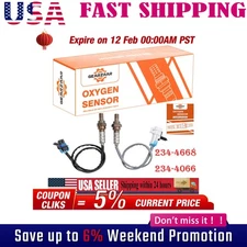 Pair Upstream&Downstream Oxygen Sensors 2344668 For Chevy Cobalt Hhr 2.2L 2.4L