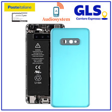 COVER POSTERIORE SCOCCA per SAMSUNG GALAXY S10E SM-G970F +VETRO FOTOCAMERA GREEN