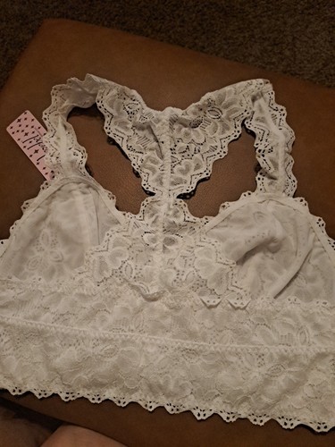 Bralette con schienale in pizzo - piccola - bianca - di Jezebel - Foto 4 di 4