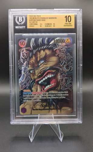 Kaido (Super Alternate Art) graded BGS 10 for sale on eBay