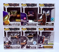 Funko Pop 6 Marvel Venom Venomized Exclusives Lot Green Goblin Gwenpool Kingpin