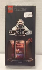 IP 16 PRO MAX 10 pack - 9H Privacy Glass Full Glue Tempered Screen Protector 
